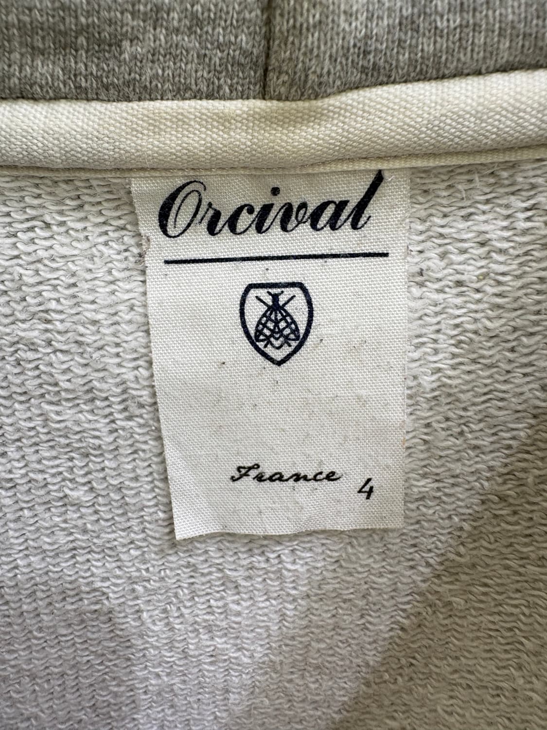 ORICIVAL (Made in Japan) 후드집업 상품이미지6