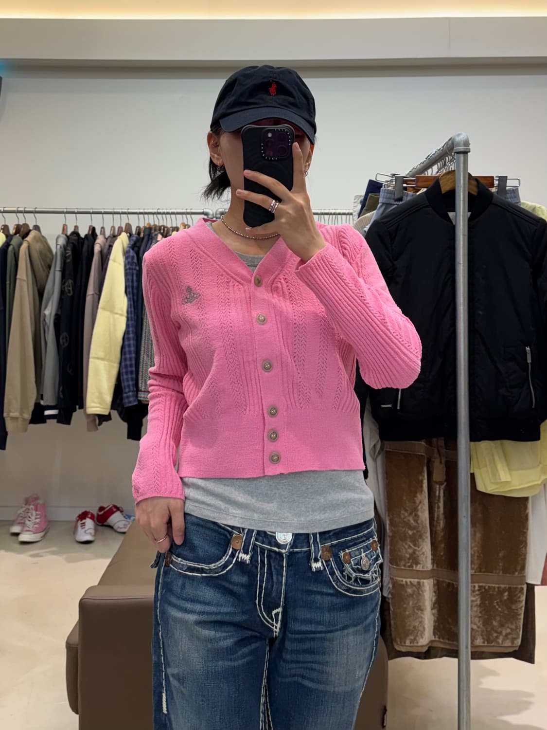 비비안 웨스트우드 앵글로매니아 베이직 가디건 상품이미지5