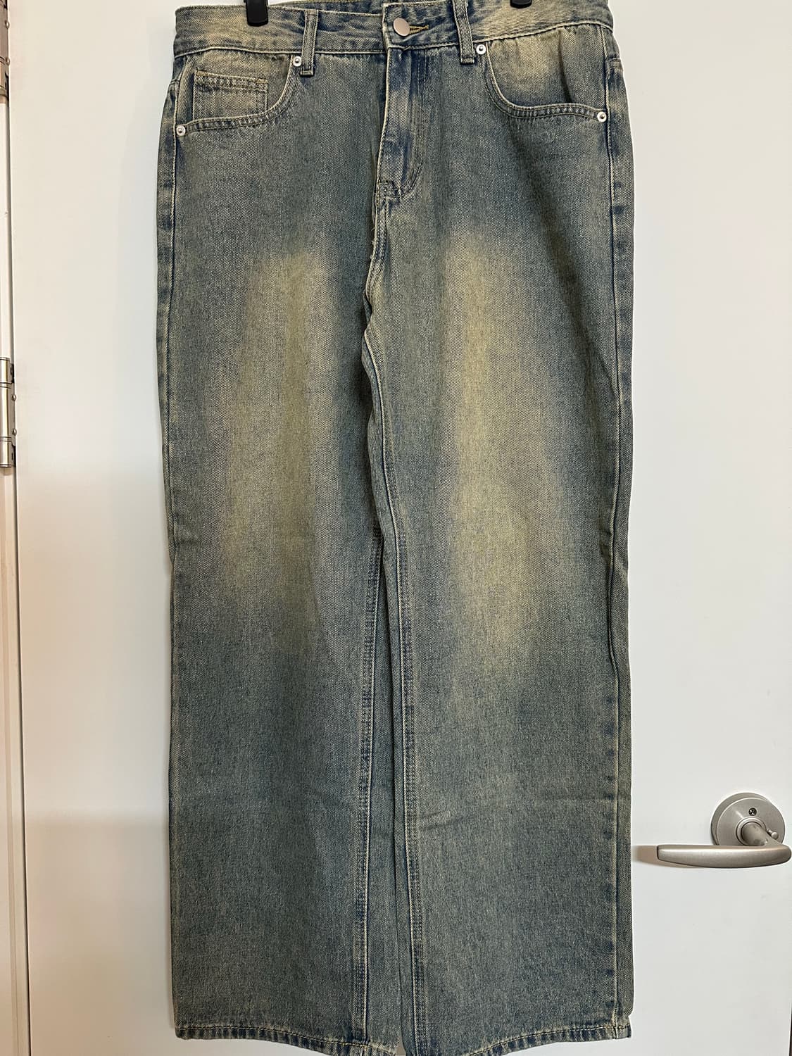 업탠트 스튜디오 워싱 청바지 데님 상품이미지1