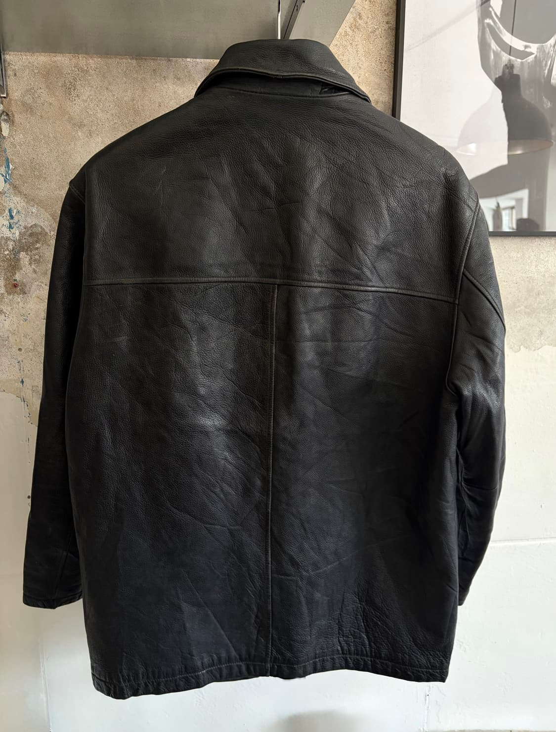 올드 유로 레더 자켓 상품이미지2