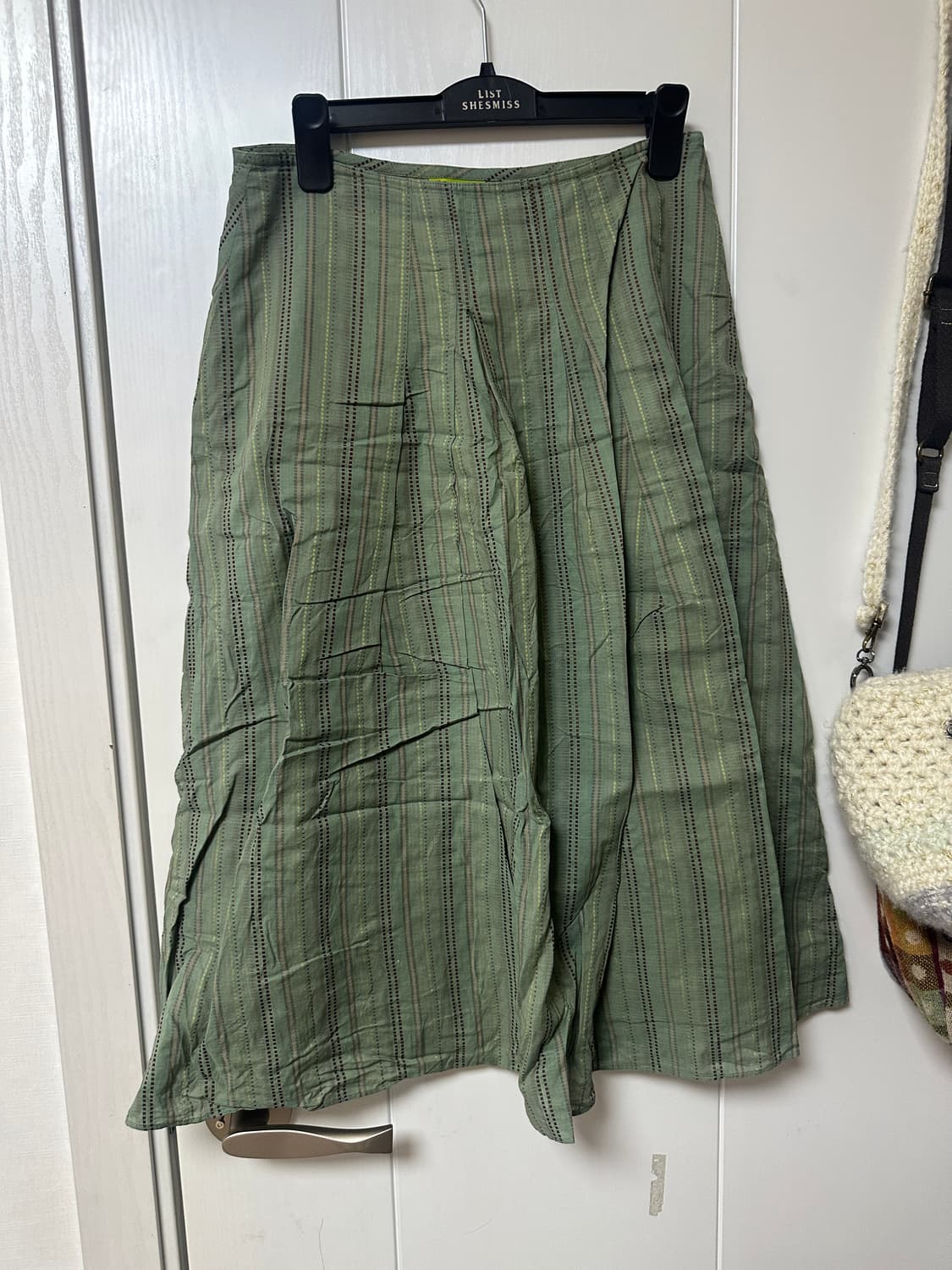 빈티지 그린 스커트 상품이미지1