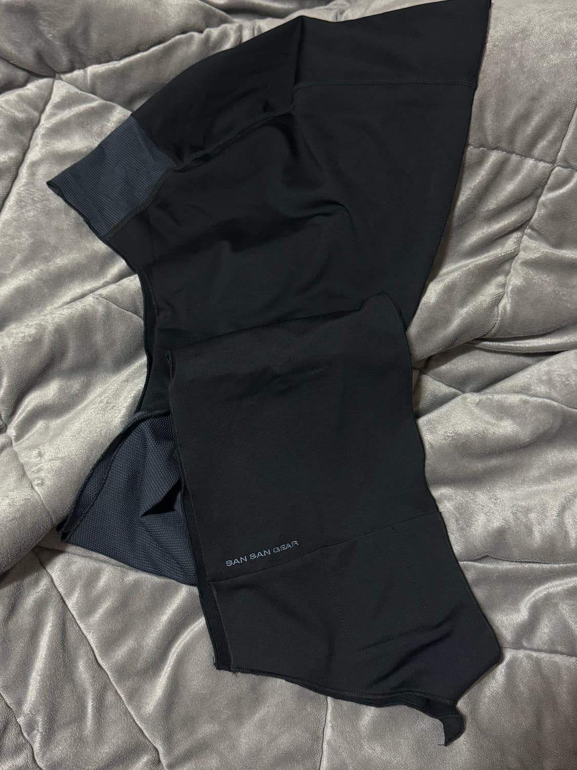 산산기어 후디스카프 블랙 판매 상품이미지1