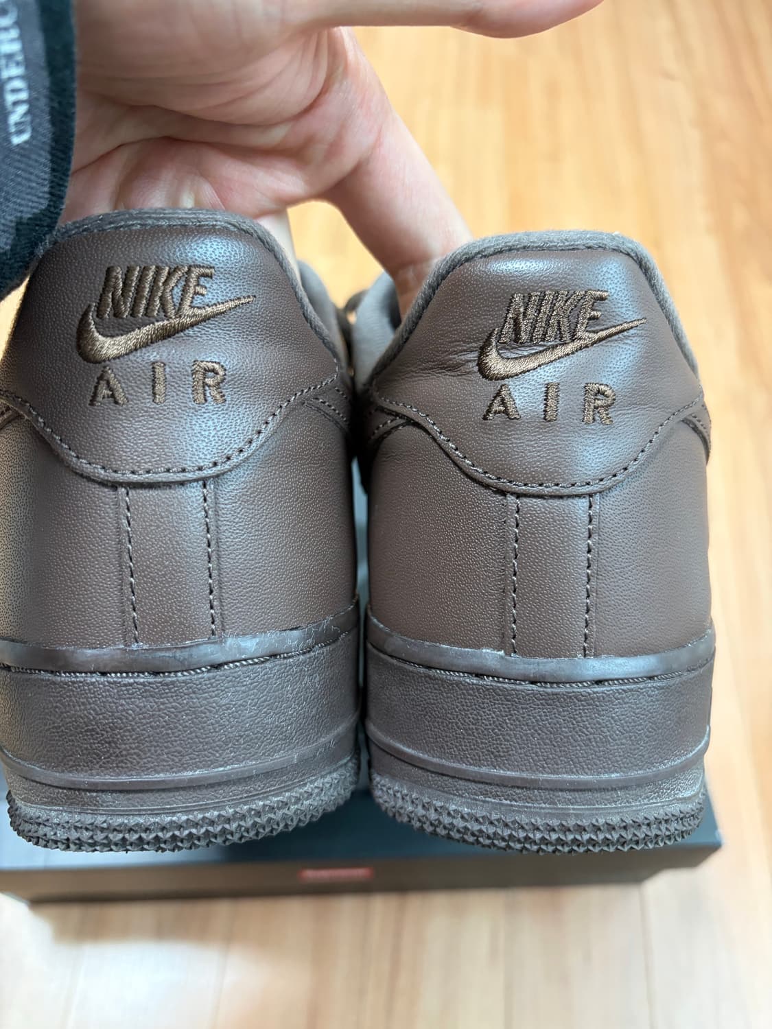 [280] 슈프림x나이키 에어포스 1 브라운 상품이미지7