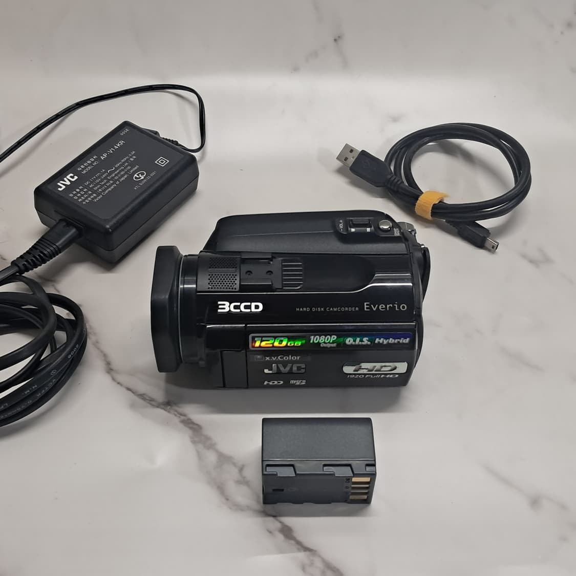 120GB 내장) JVC Everio GZ-HD6KR 디지털 캠코더 상품이미지10