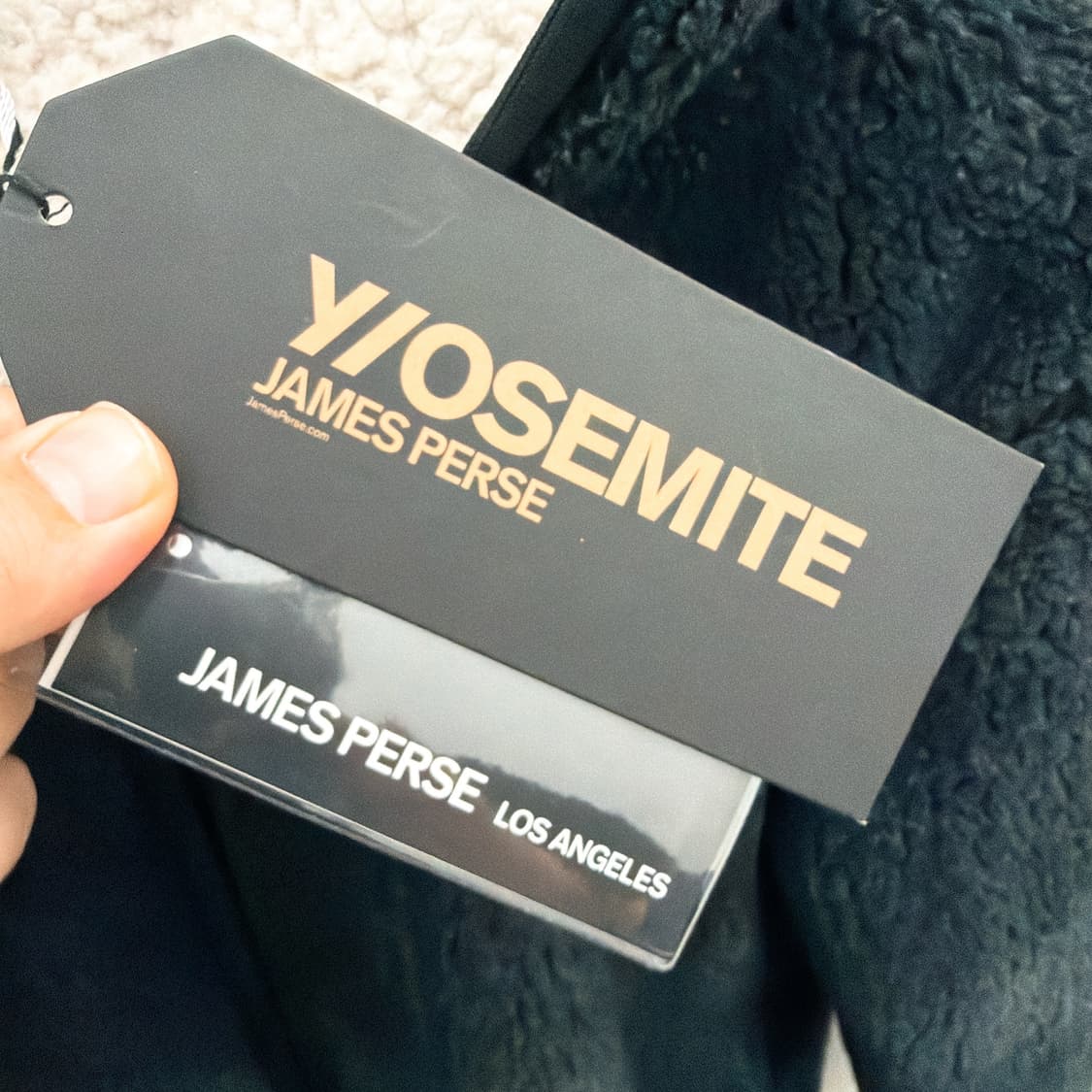 (정품/새상품) 제임스펄스 요세미티 여성 블랙 체크 플리스 집업 후드 상품이미지3