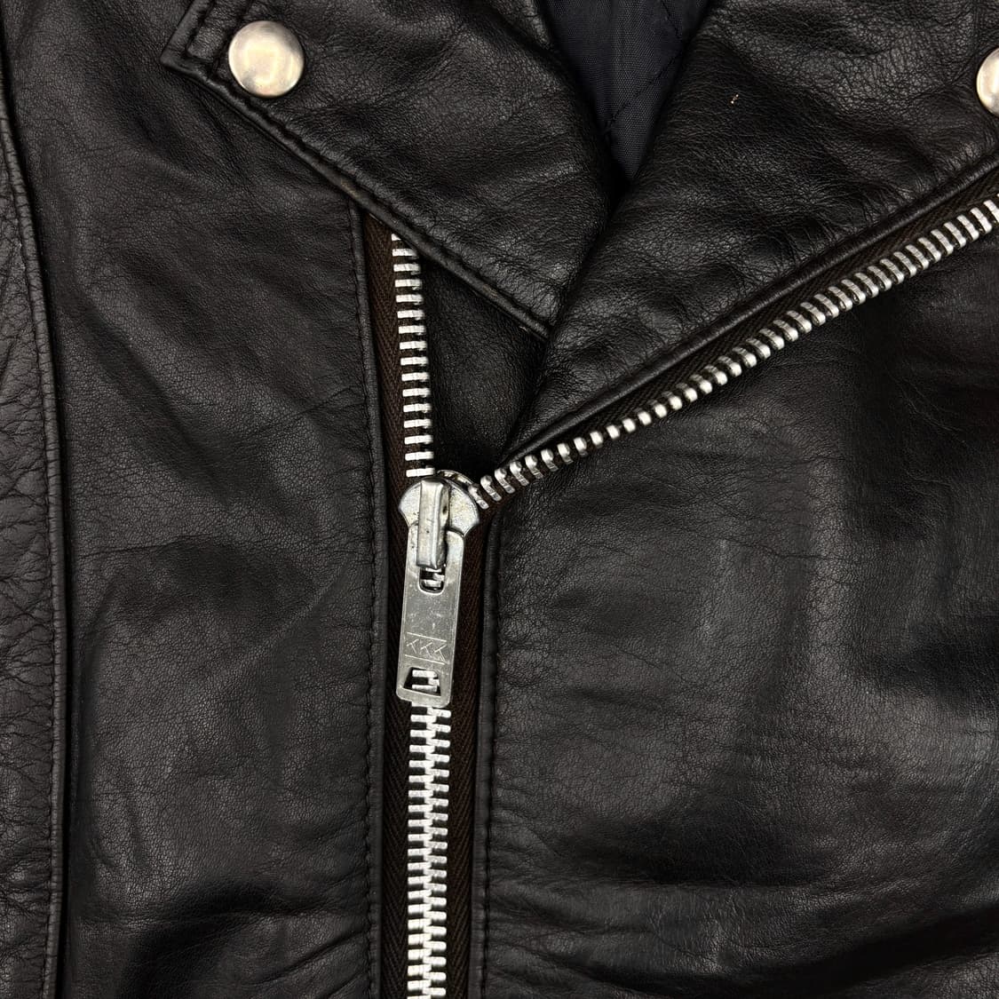 80's 레더 모터사이클 자켓 상품이미지7
