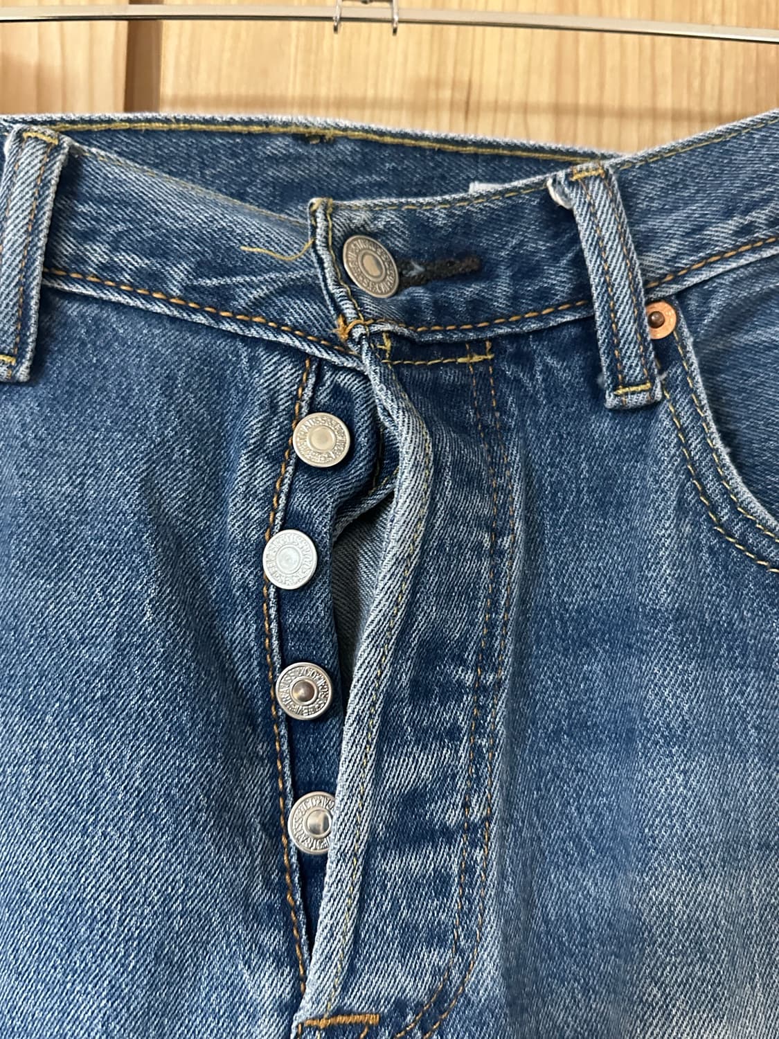 올드파크 Zip 배기진 M 사이즈 상품이미지3