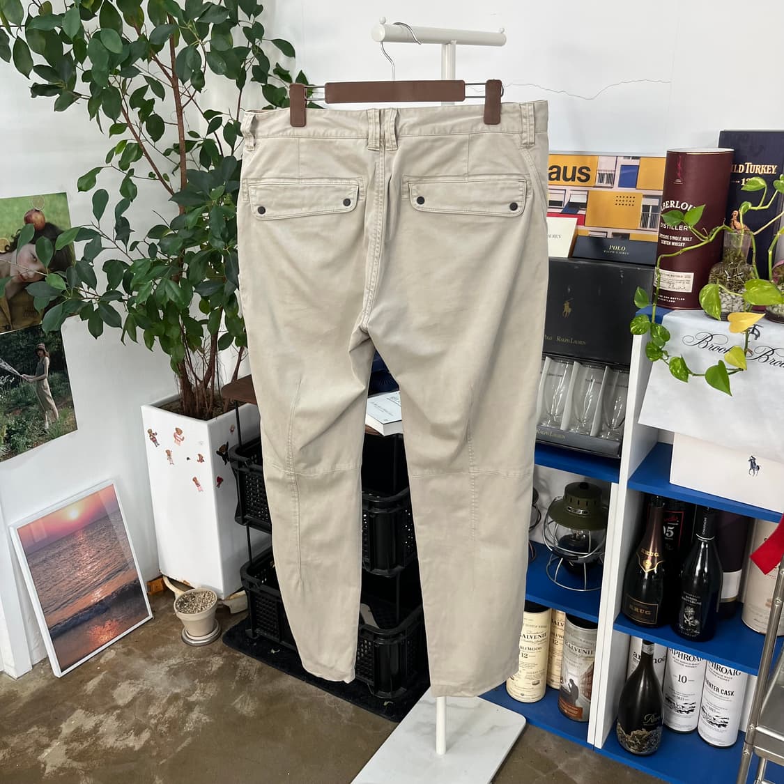 Cp컴퍼니 렌즈와펜 가먼트다잉 카고팬츠 35 상품이미지4