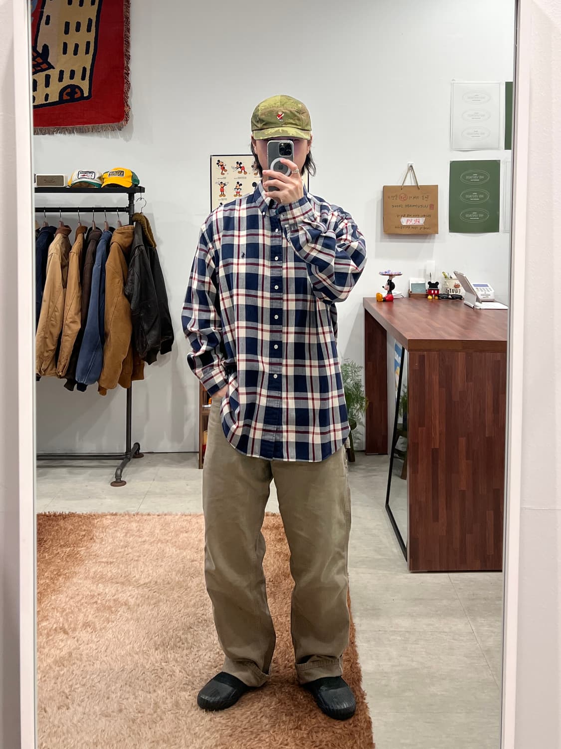 Polo ralph lauren 폴로 랄프로렌 BLAIRE 체크 셔츠 상품이미지2