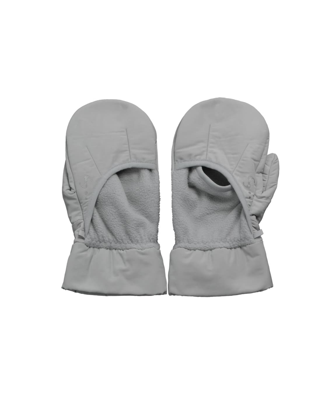 오호스 투폴드 플리스 미튼 글로브 / 그레이 / 벙어리 장갑 상품이미지1