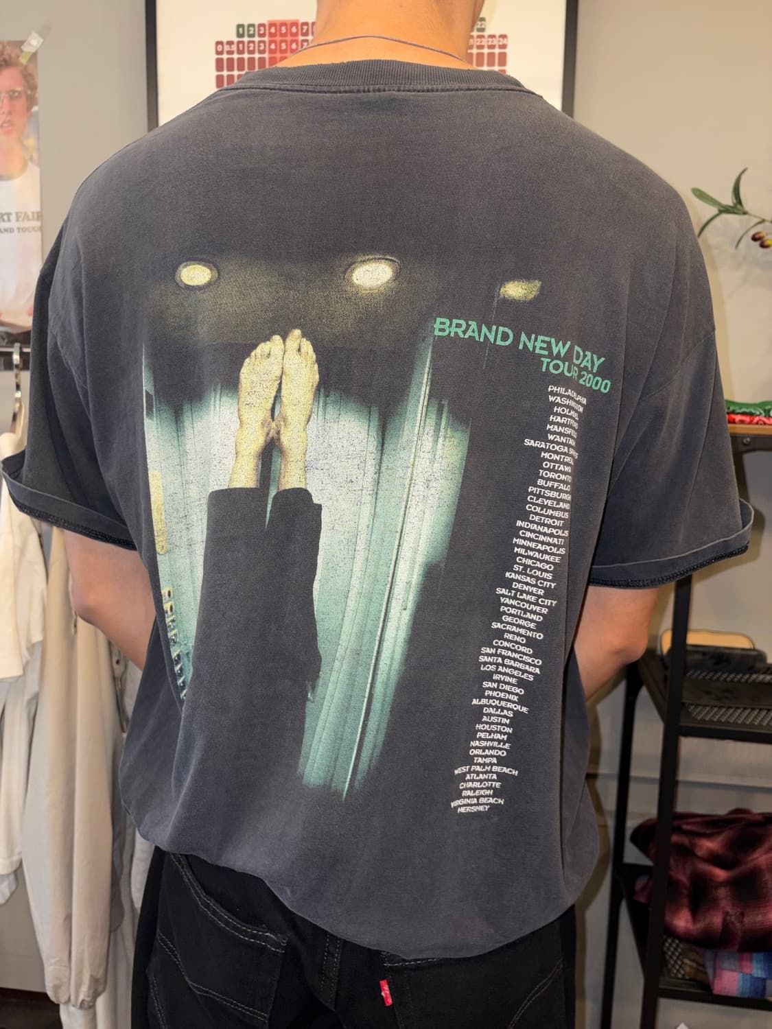 90‘s Sting Brand New day world tour T-sh 상품이미지8