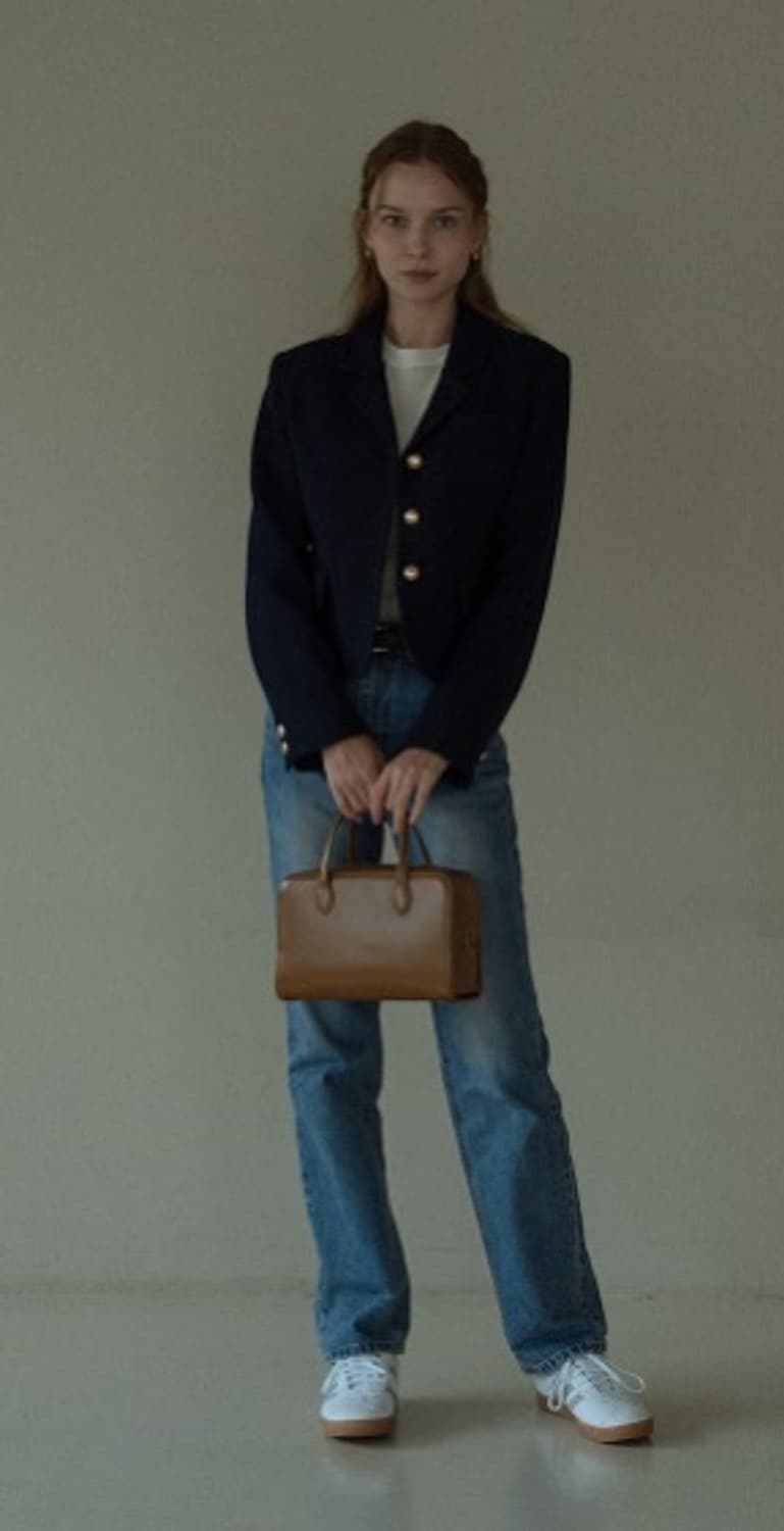 known better 노운베러 숏자켓 다크네이비 상품이미지1