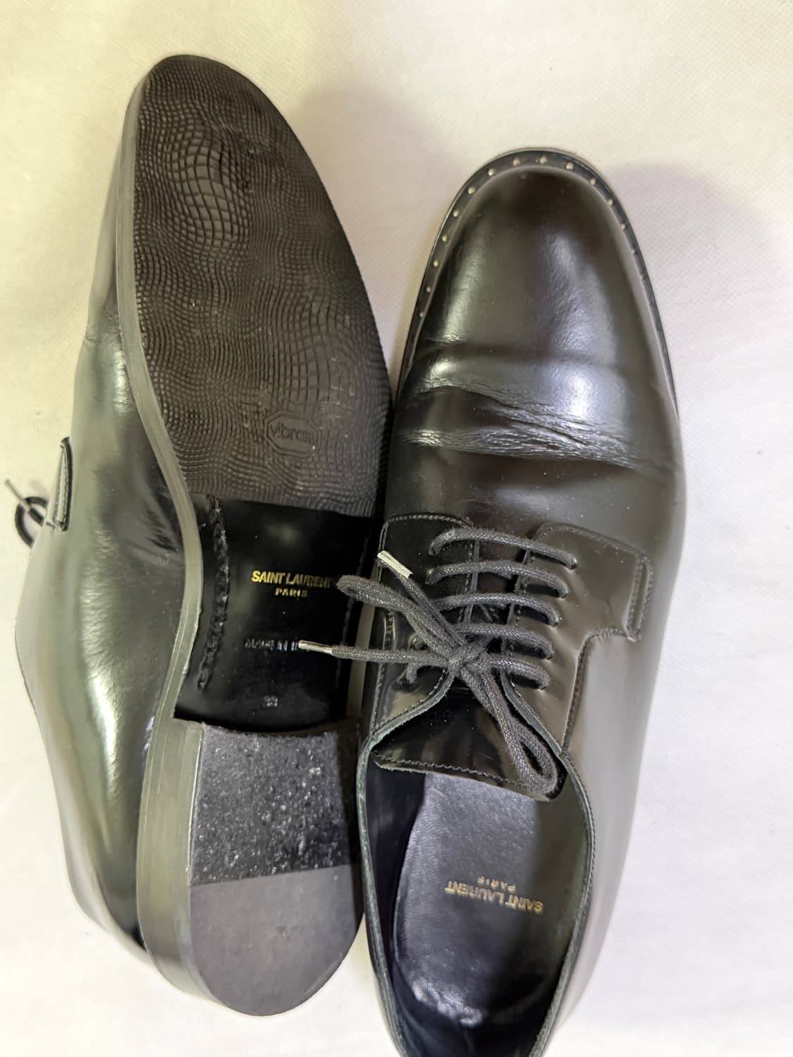 SAINT LAURENT 생로랑 스터드 로퍼 상품이미지3