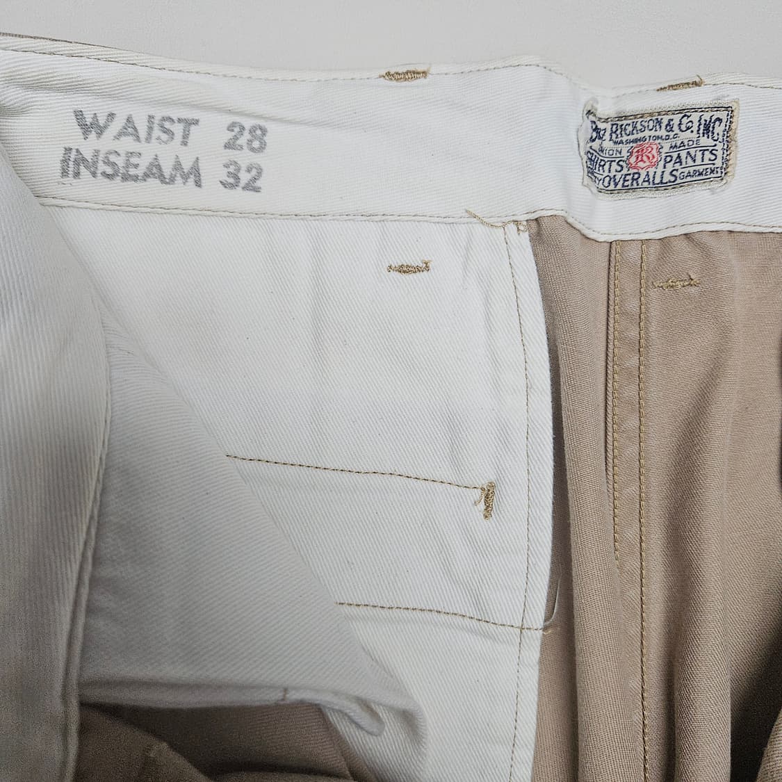 (무료배송) 버즈릭슨 치노팬츠 BR40025 W28 / 기장수선 상품이미지3