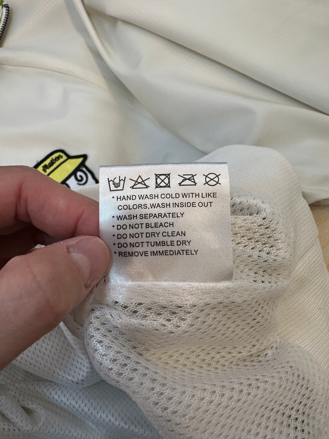 M) 말본 화이트 아노락 바람막이  상품이미지9