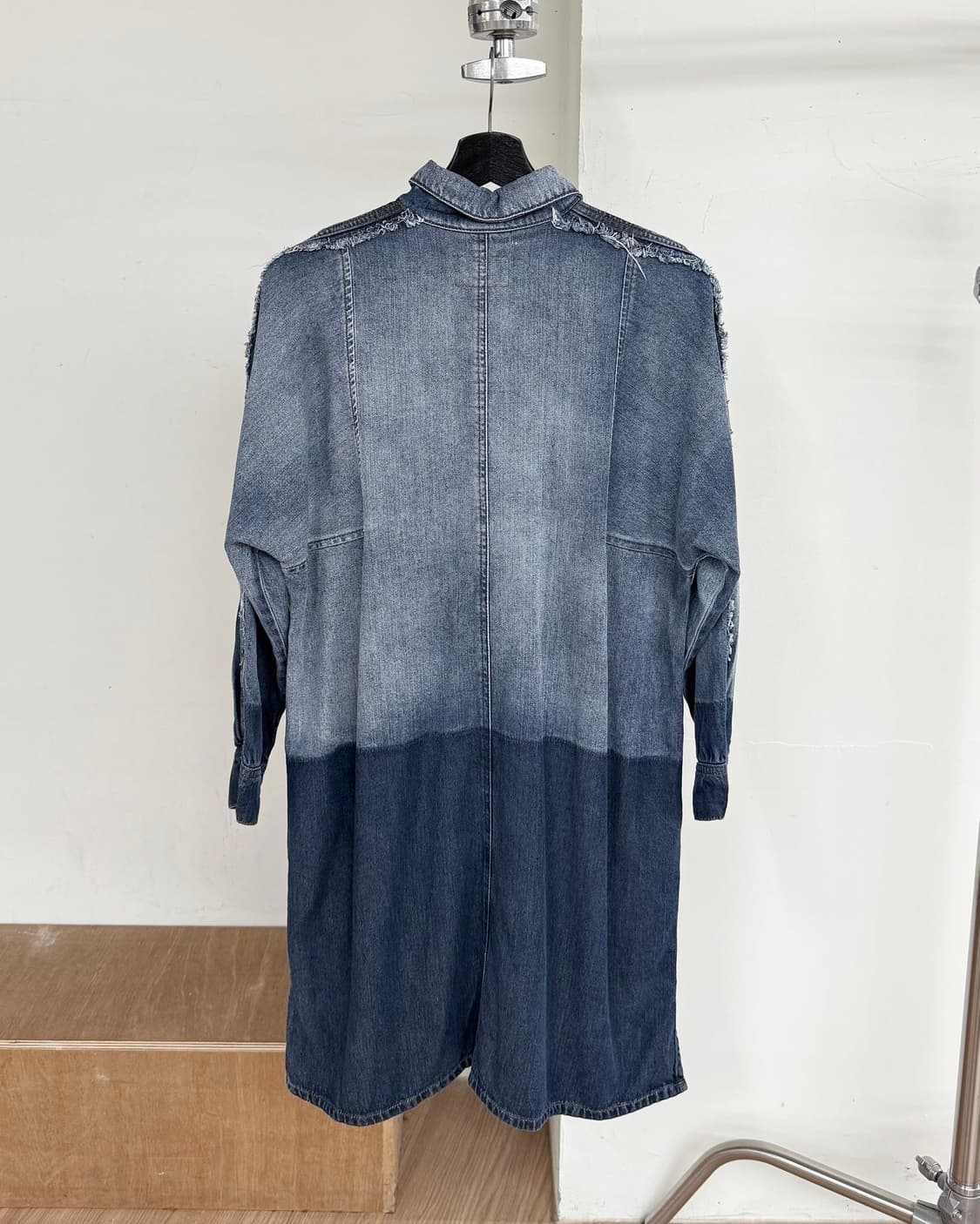 아크네 스튜디오 데님 포켓 셔츠 원피스 상품이미지6