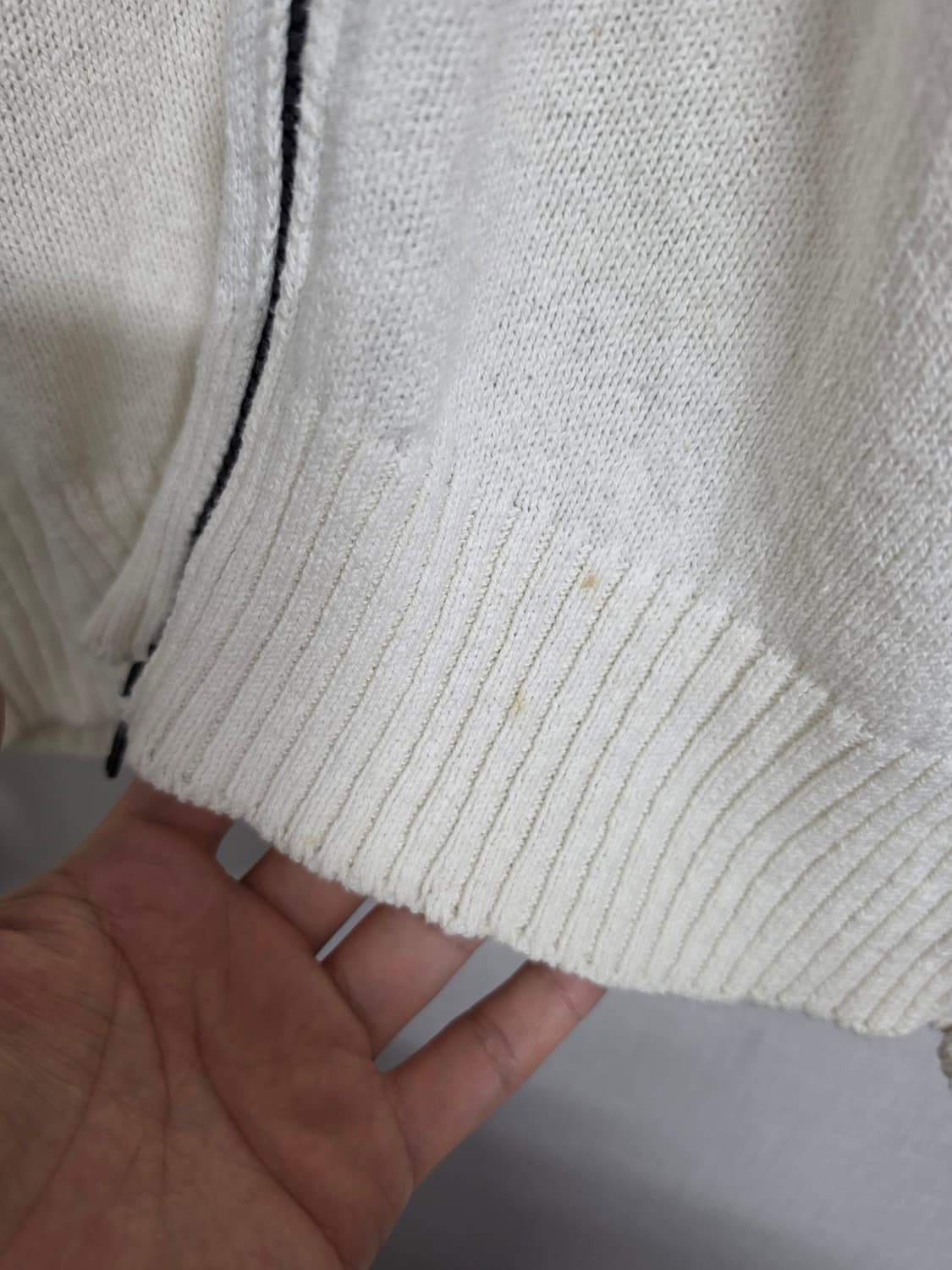 00s 스톤아일랜드 투웨이 니트 집업 L 상품이미지6