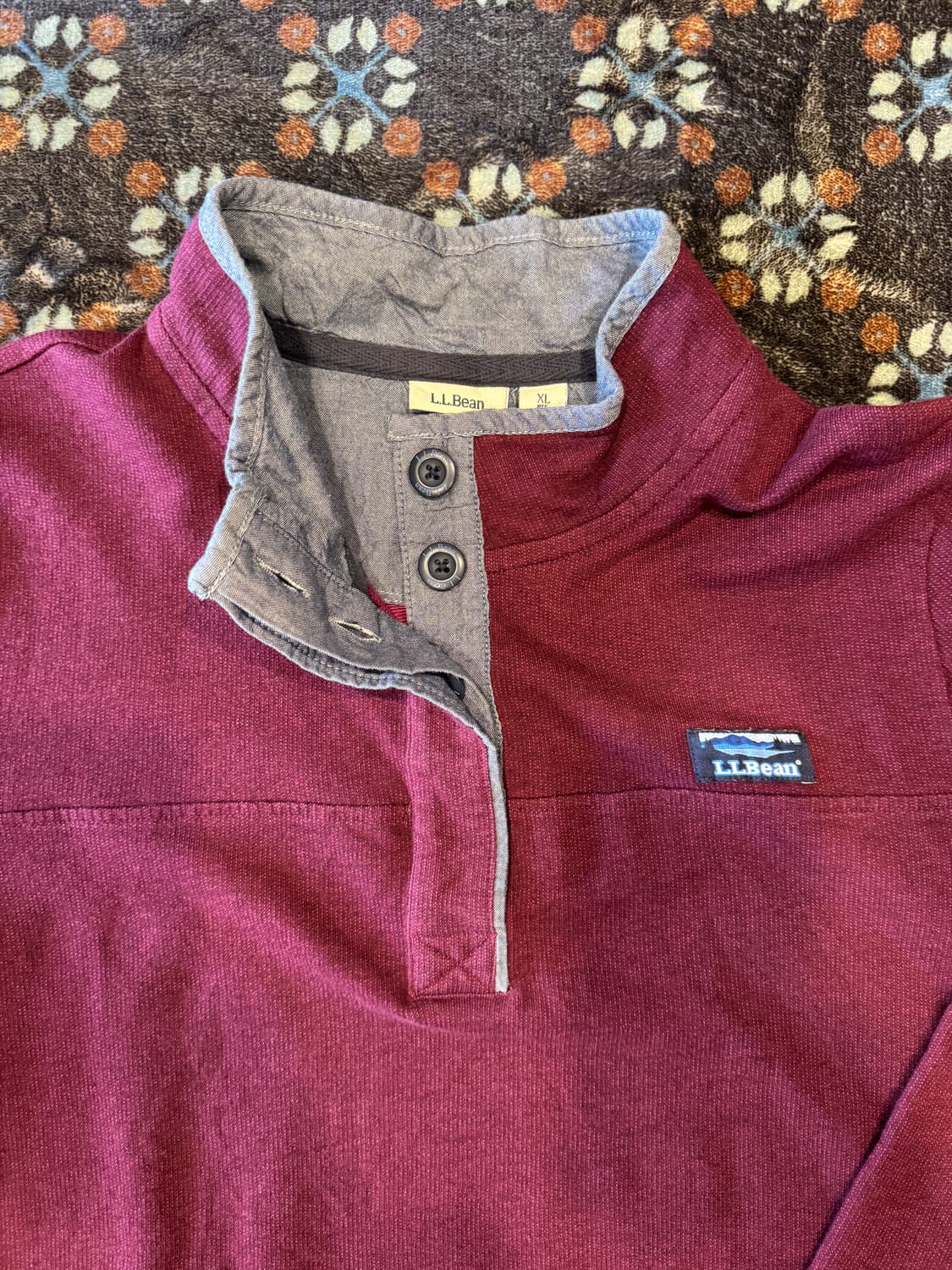 L.L.Bean의 헨리넥 풀오버 상품이미지3