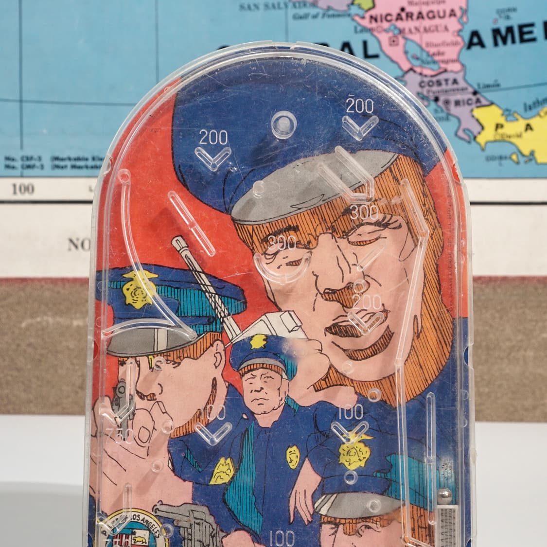 빈티지 소품 미국 LA경찰 핀볼게임 상품이미지4