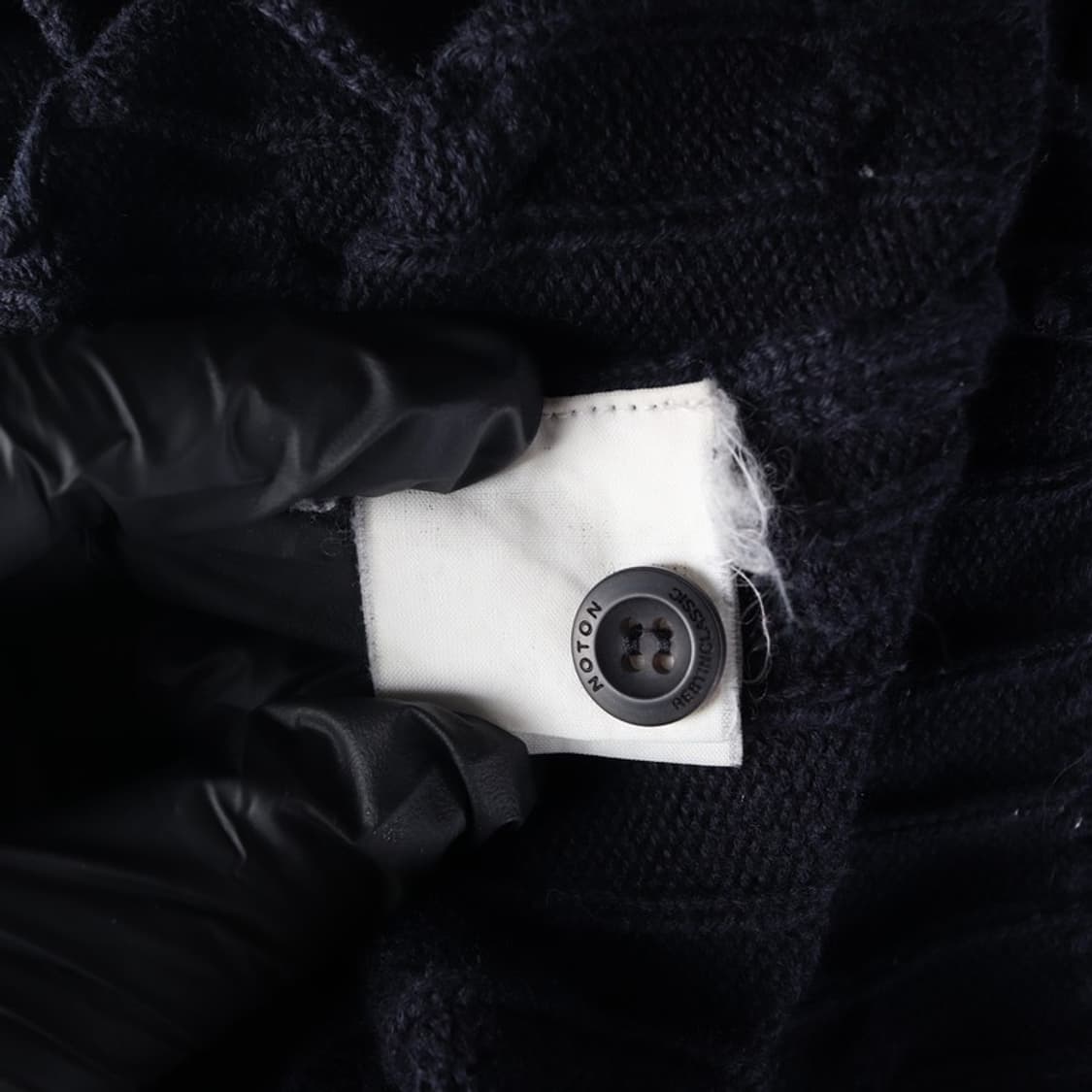 NOTON 빈티지 꽈배기 가디건 S 상품이미지7