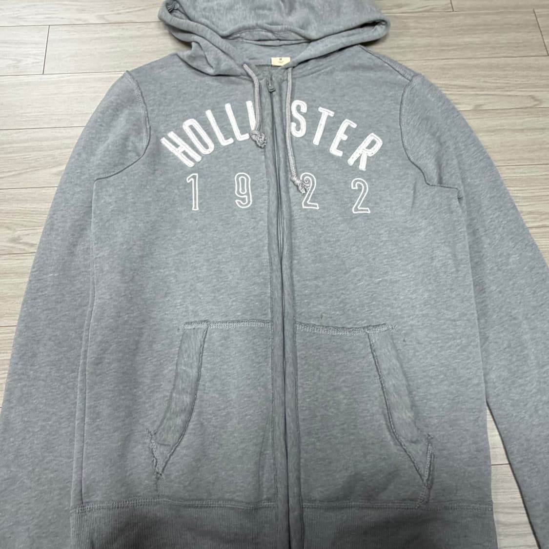 홀리스터 그레이 후드집업 m 상품이미지2