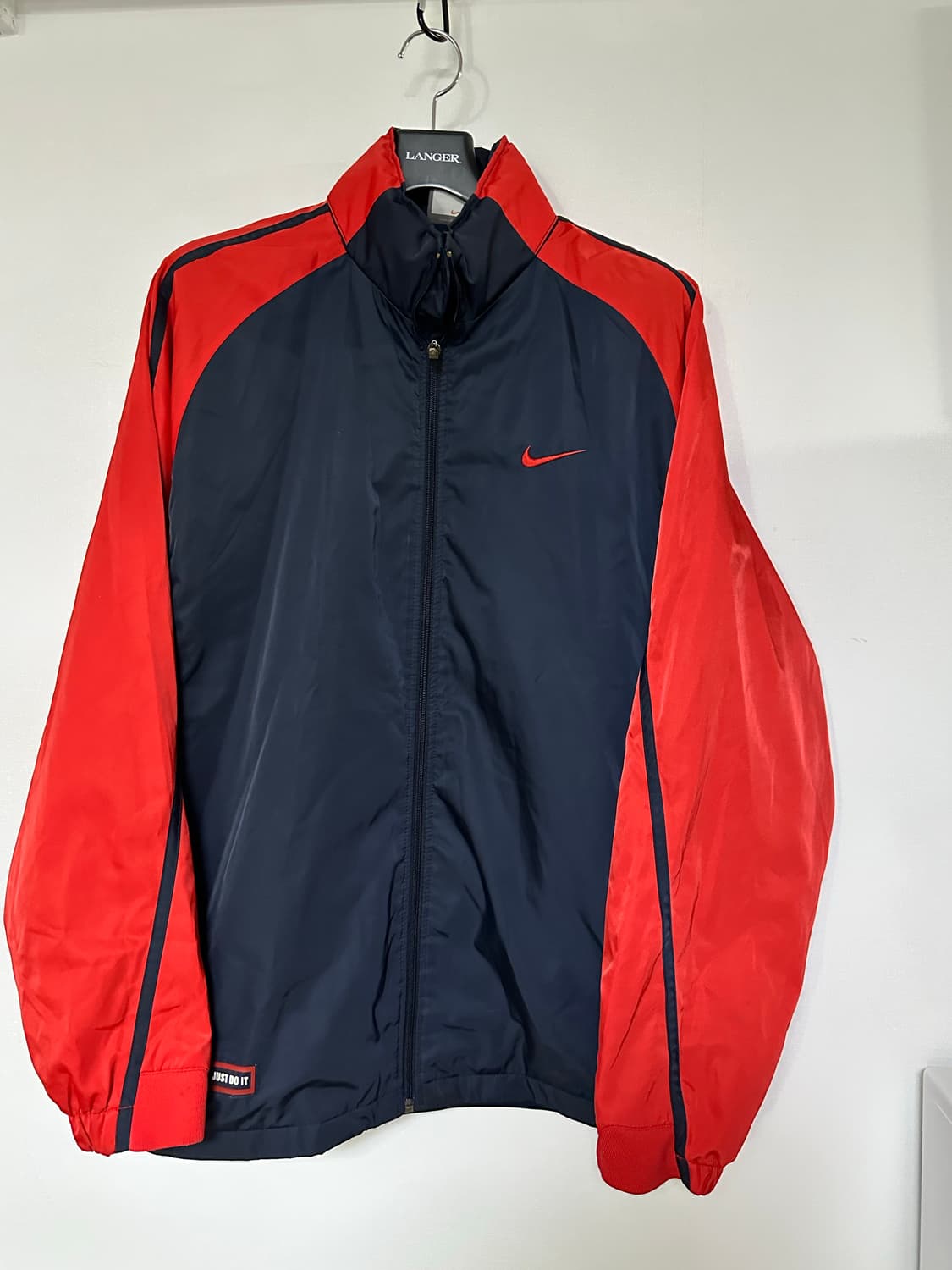 나이키 바람막이 네이비/레드 상품이미지4
