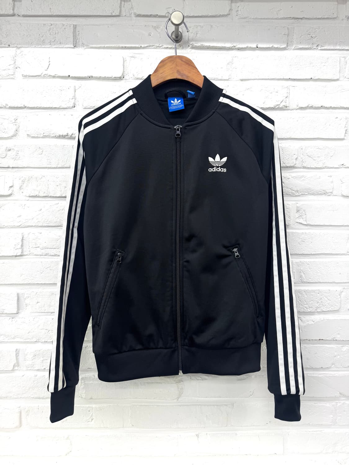 아디다스 블랙 트랙탑 져지  상품이미지3