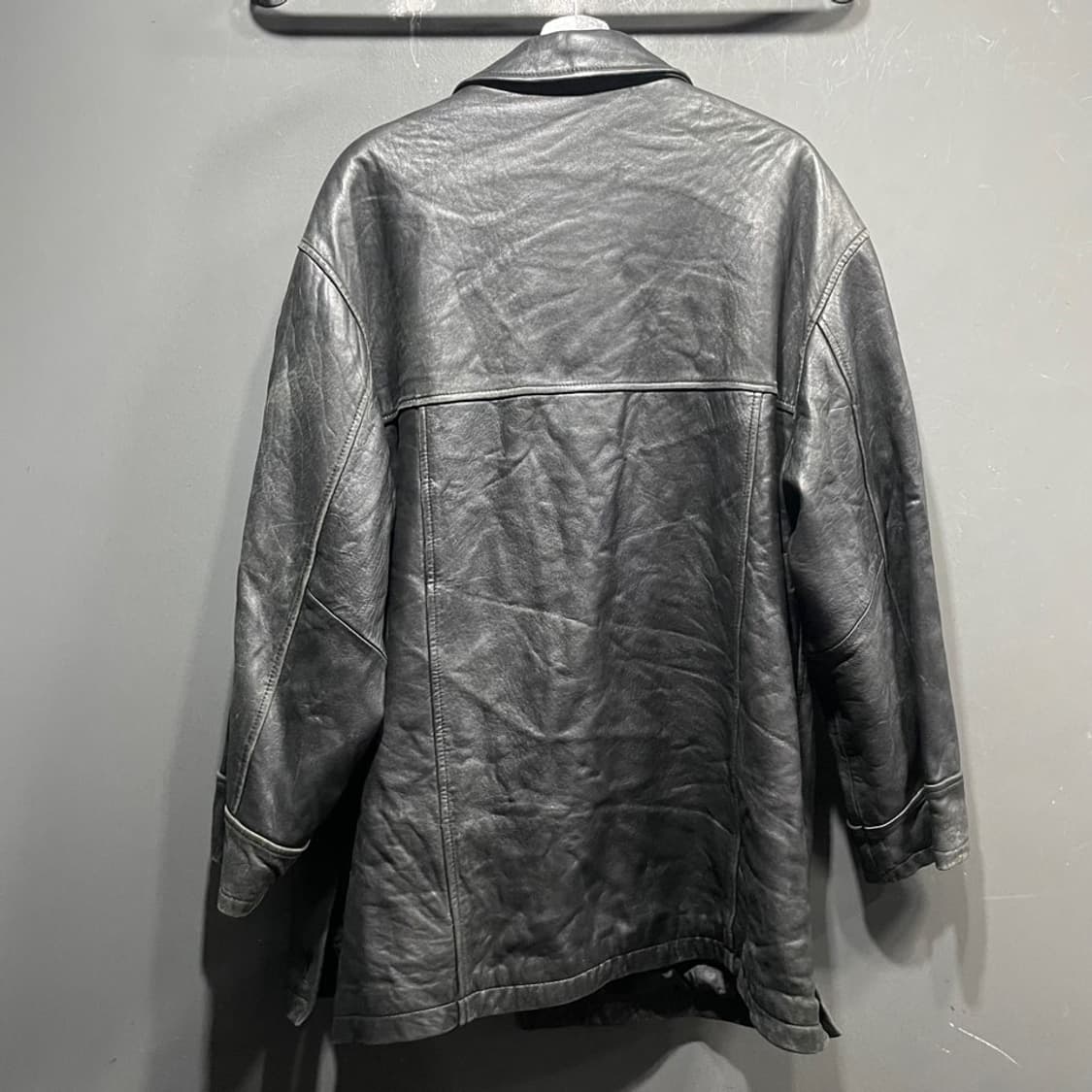 리얼레더 가죽코트 상품이미지2