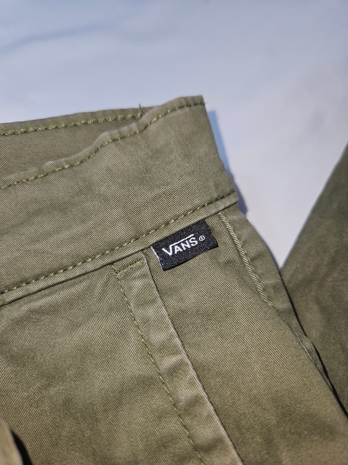 반스 카키 치노팬츠 워크팬츠 코튼 바지 루즈 테이퍼드핏 32 상품이미지4