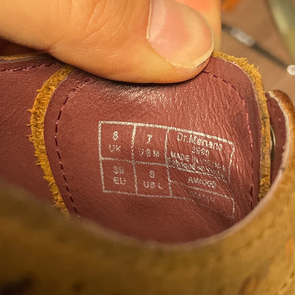 닥터마틴 3990 윙팁 250mm 상품이미지9