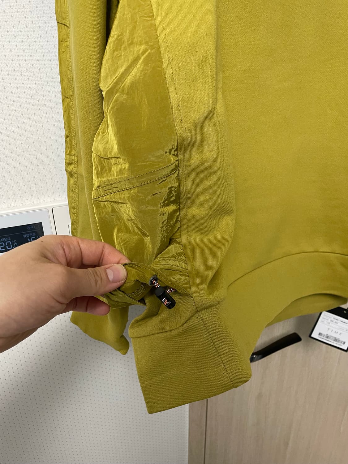 타임옴므 크링클 맨투맨, 110사이즈 택달린 새상품 상품이미지3