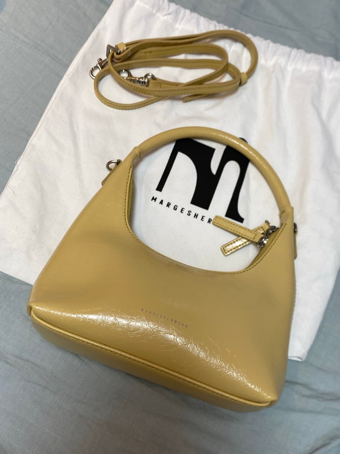 마지셔우드 호보 미니 샌드크링클(미사용) 상품이미지3