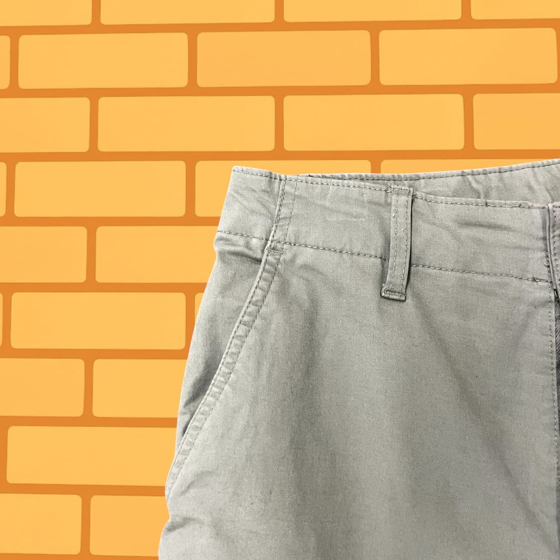 밀리터리 라이트 올리브 카고 팬츠 (32) 상품이미지2