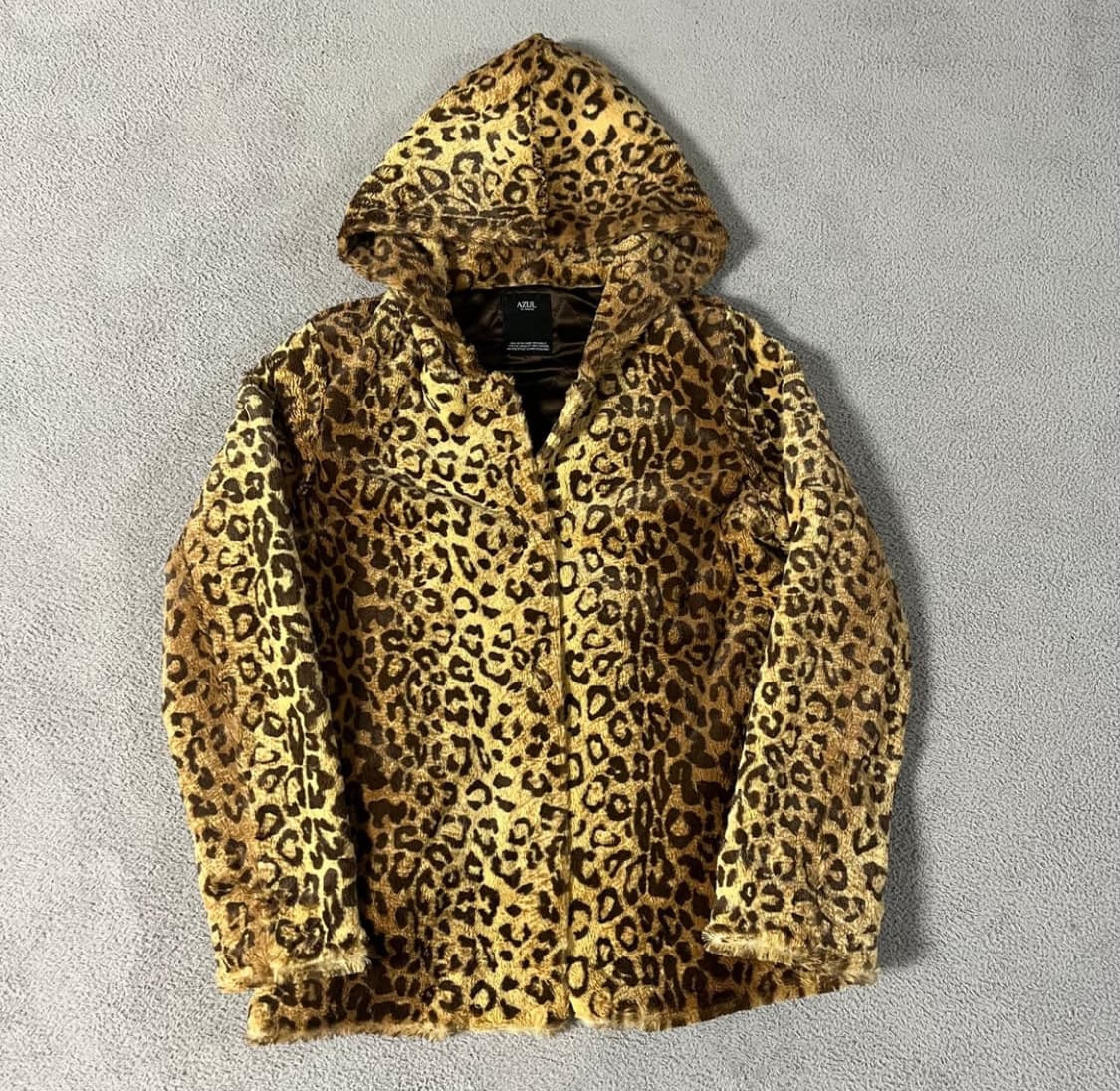 Leopard Fur hoodie / 에눌 가능😍 상품이미지1