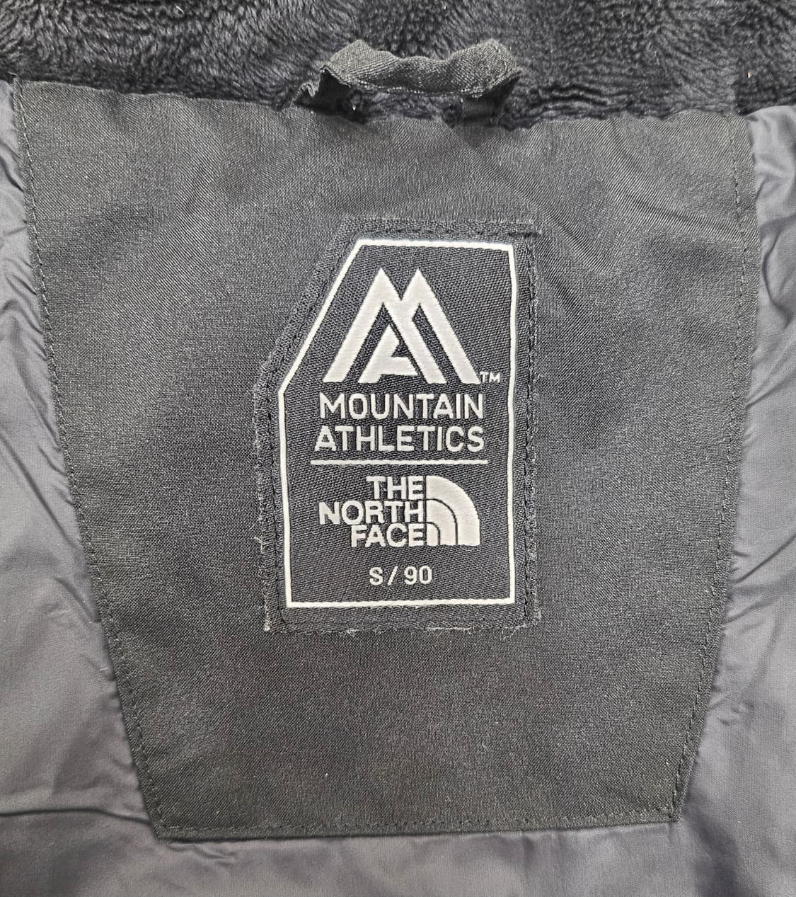 (90~95)S☆우주매물☆노스페이스 화이트라벨익스플로링[블랙]덕다운롱패딩 상품이미지2