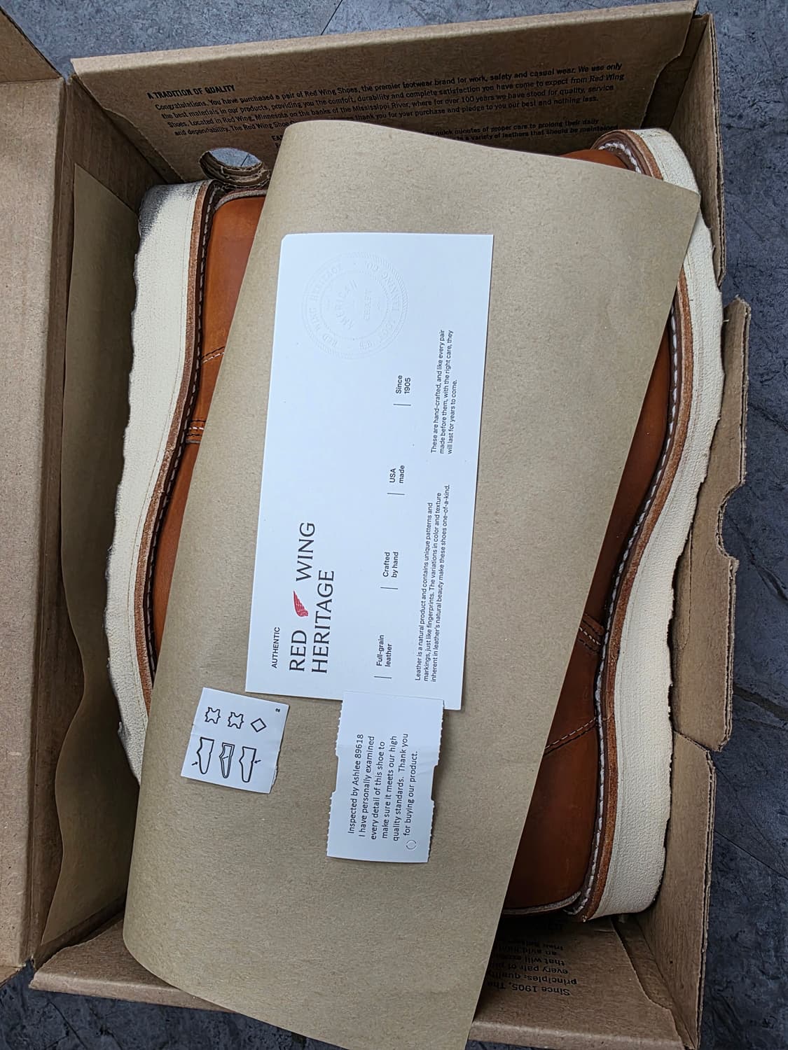 레드윙 목토 875 오로레거시 10.5 팝니다. 상품이미지6