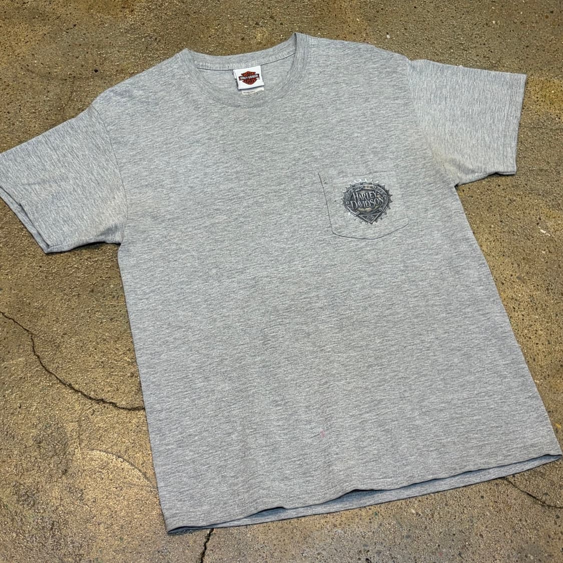 미국 빈티지 할리데이비슨 주머니 반팔티 상품이미지7