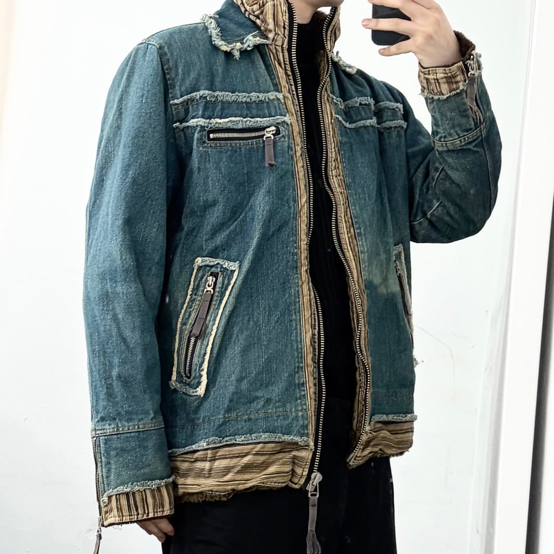 Young Guy and Jeans 쉐르파 데님 자켓 상품이미지3