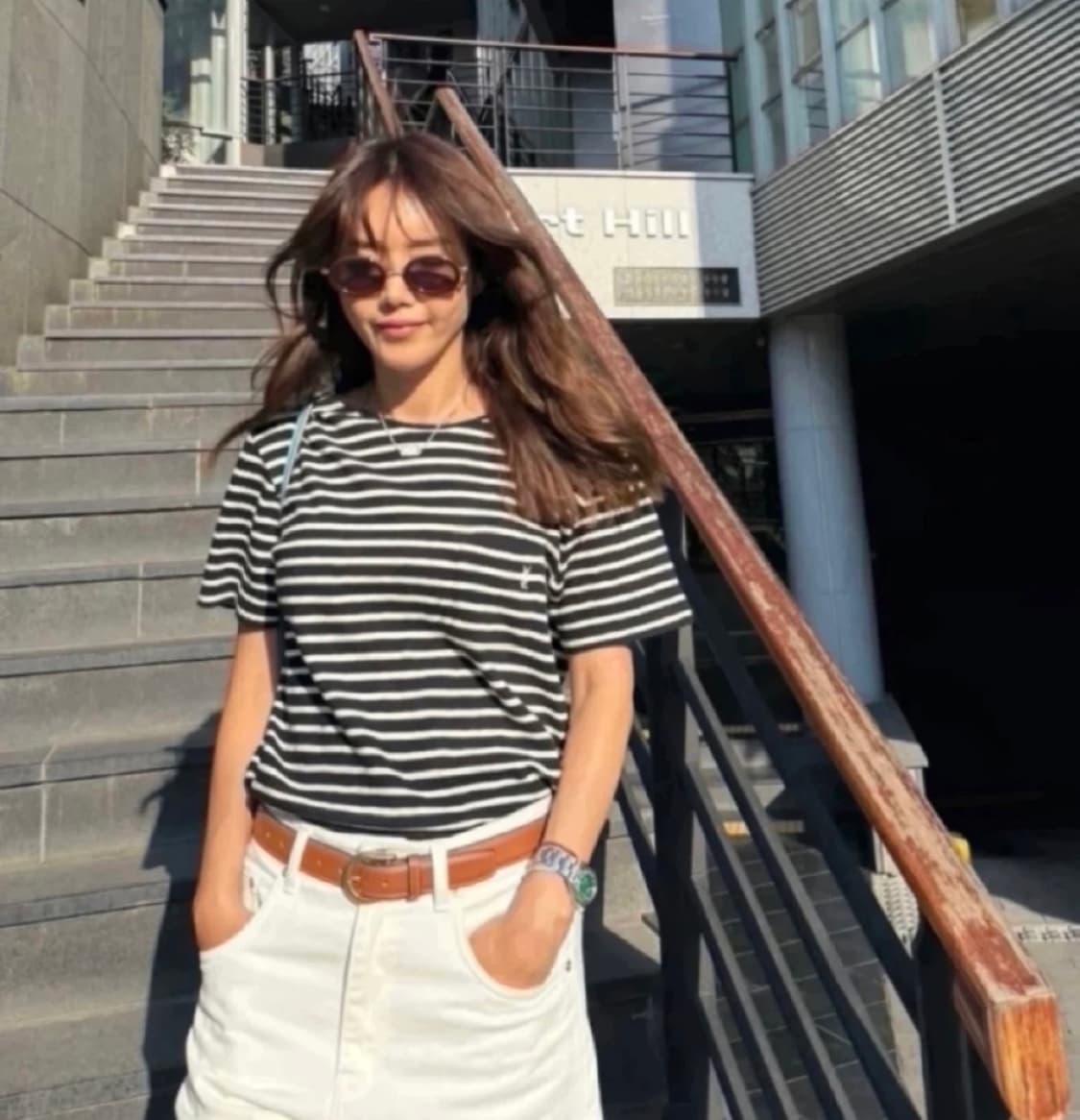 생로랑스트라이프반팔티(정품) 상품이미지1