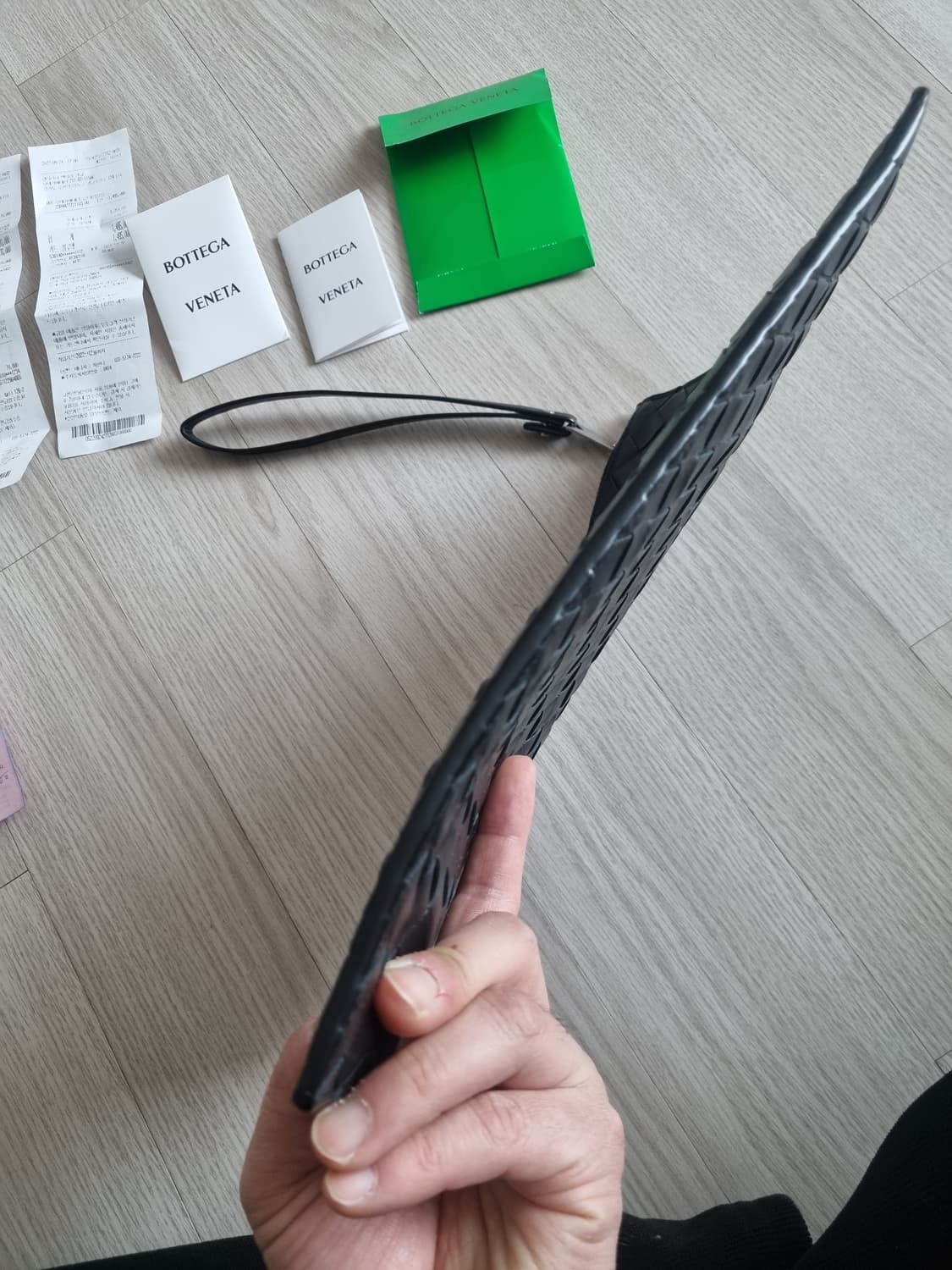 보테가 백화점 정품 영수증포함 클러치 상품이미지2