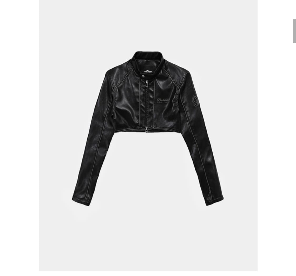 배드블러드 빅터 크롭 레이싱 자켓 상품이미지4