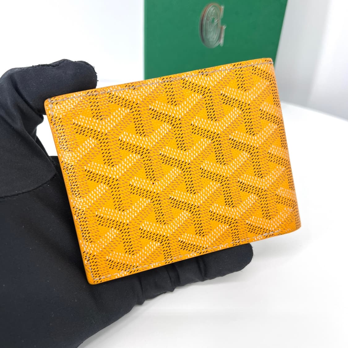 고야드 빅투와르 반지갑 옐로우 상품이미지5