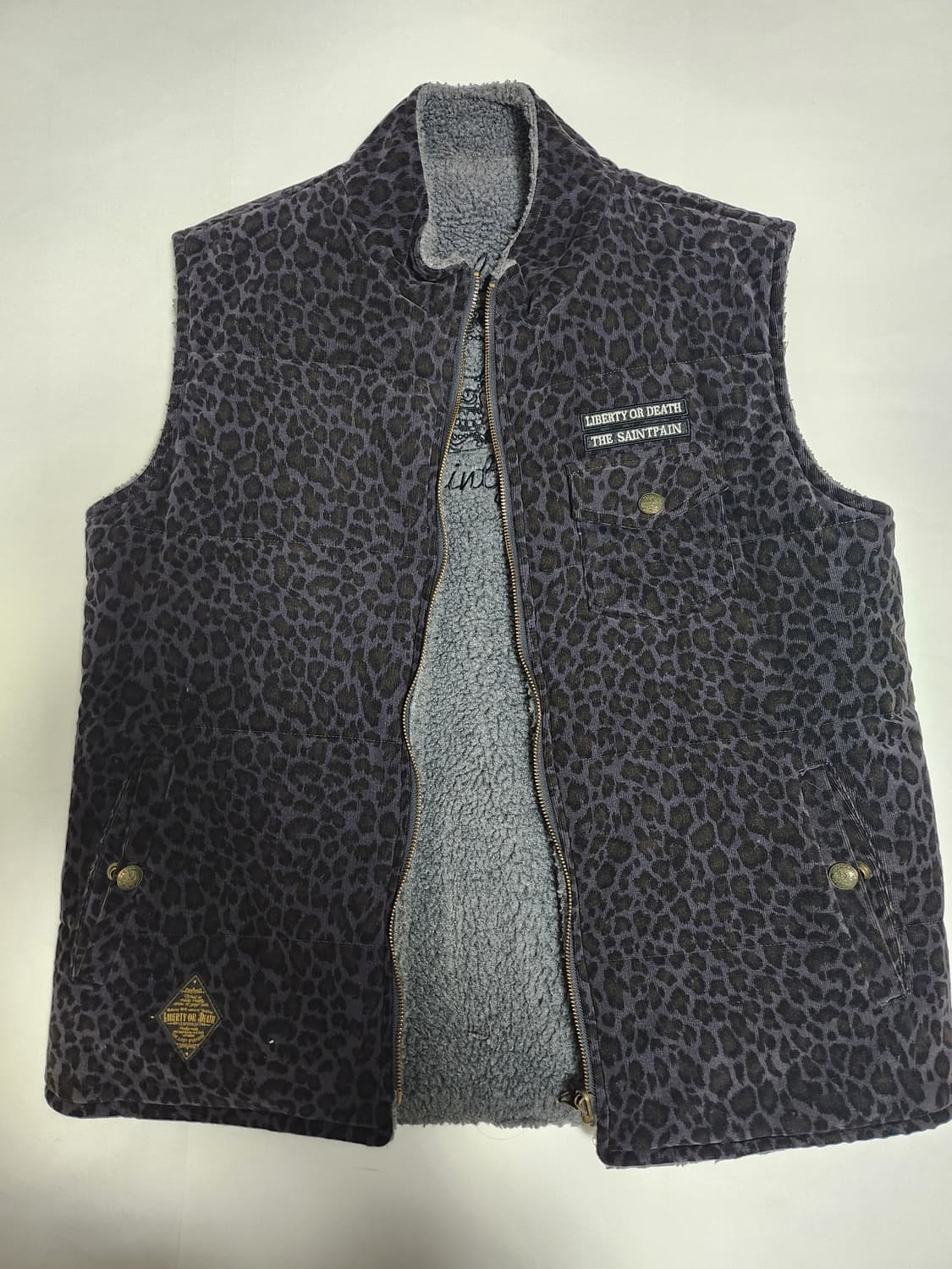 세인트페인 리버시블  양면조끼  상품이미지8