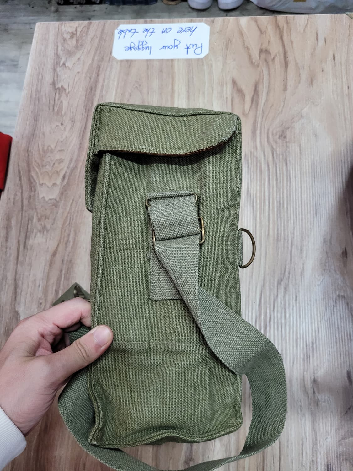 벨기에 Belgium army 백 (ABL WVL 1956) 상품이미지2