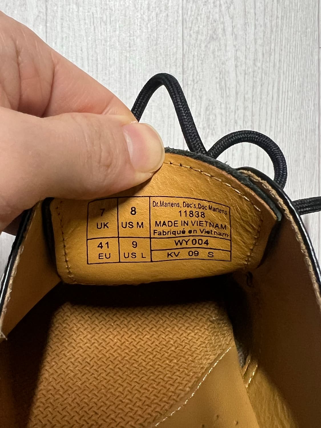 (260)닥터마틴 1461 스무스 블랙 상품이미지7