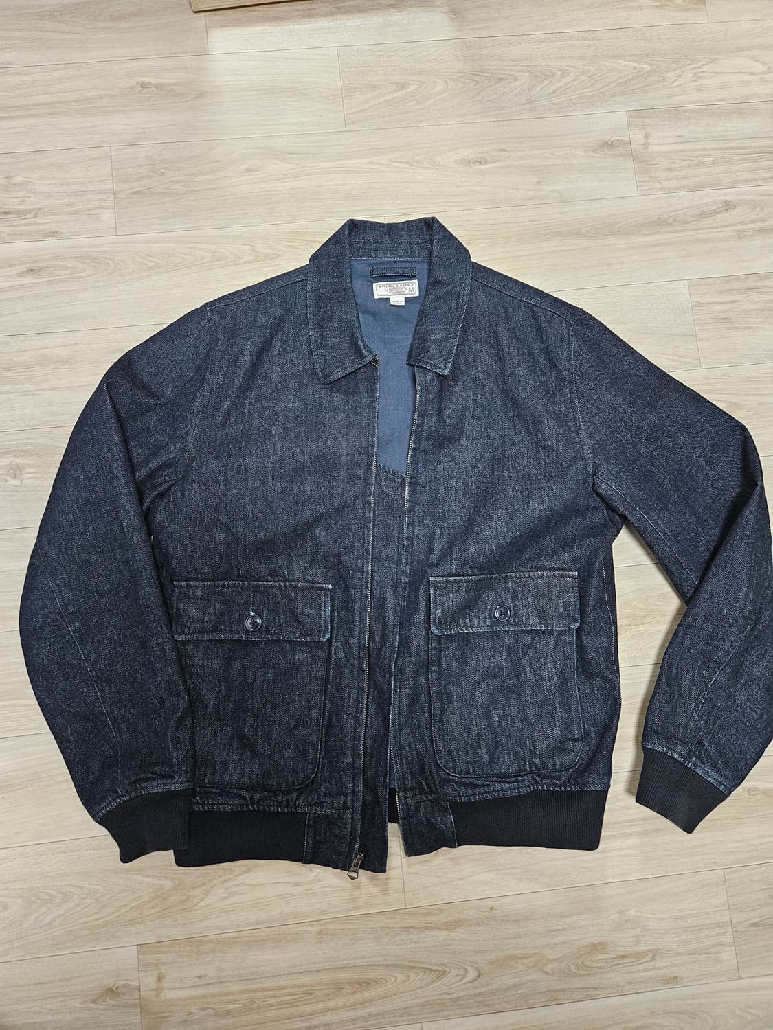 제이크루 wallace & barnes a2 플라이트 데님 자켓 상품이미지4