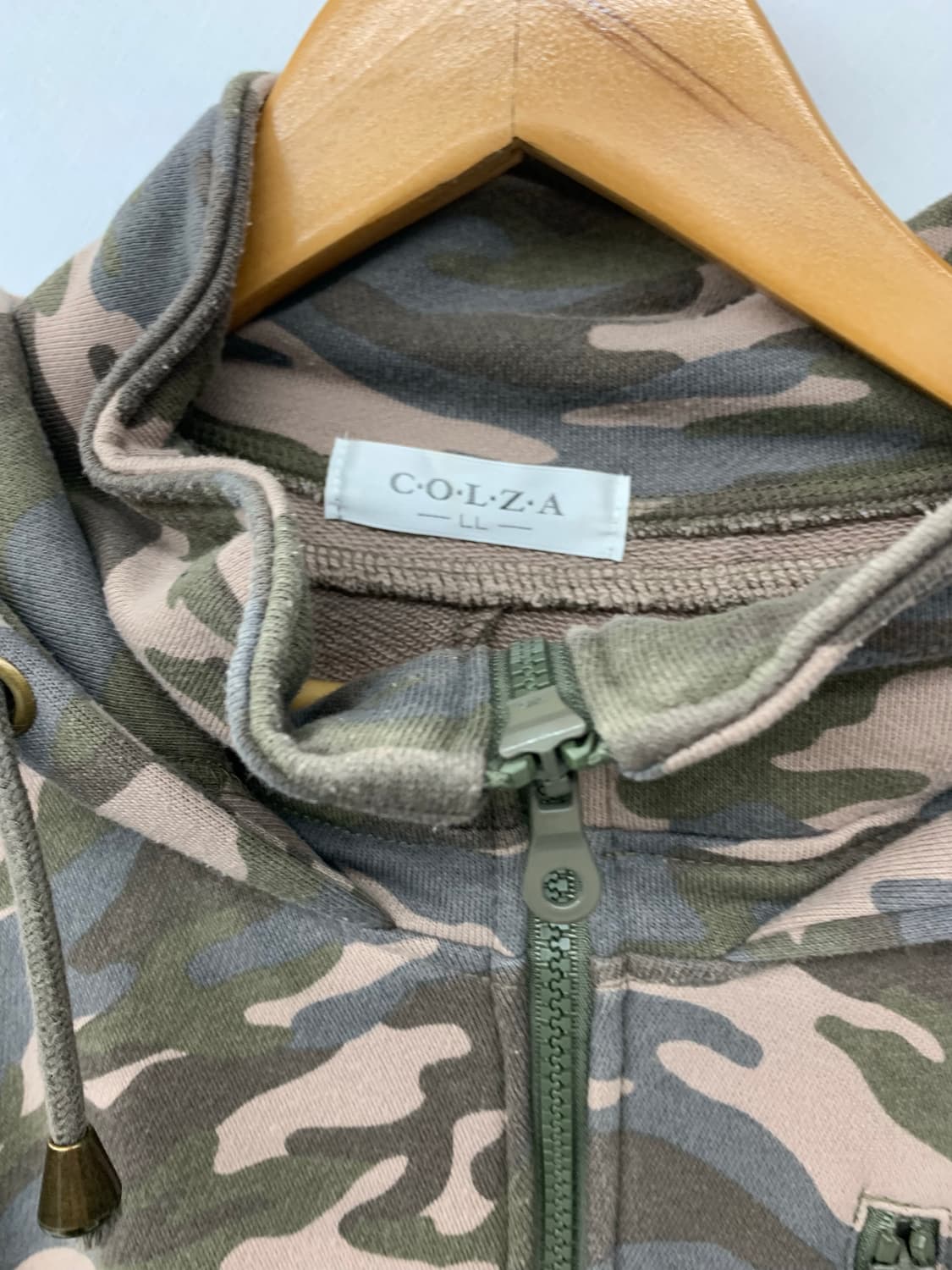 Colza 카모 후드집업 상품이미지6