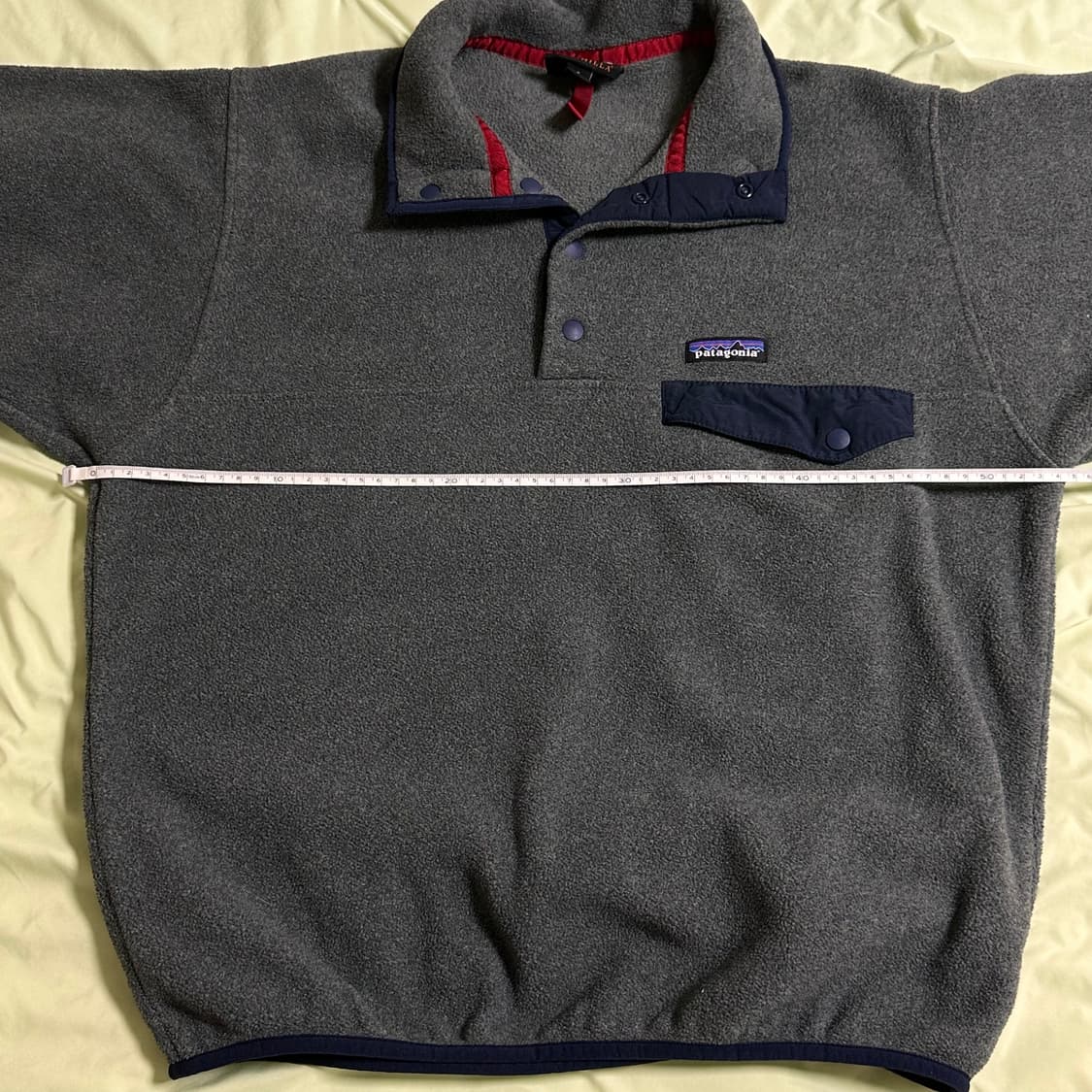 10s 파타고니아 신칠라 니켈 그레이 네이비 S 상품이미지5
