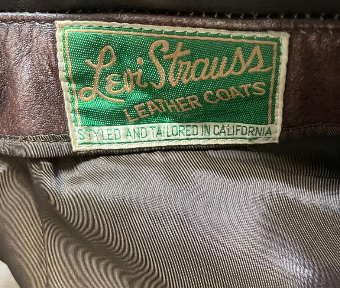 (m) 리바이스 lvc 가죽자켓 상품이미지3