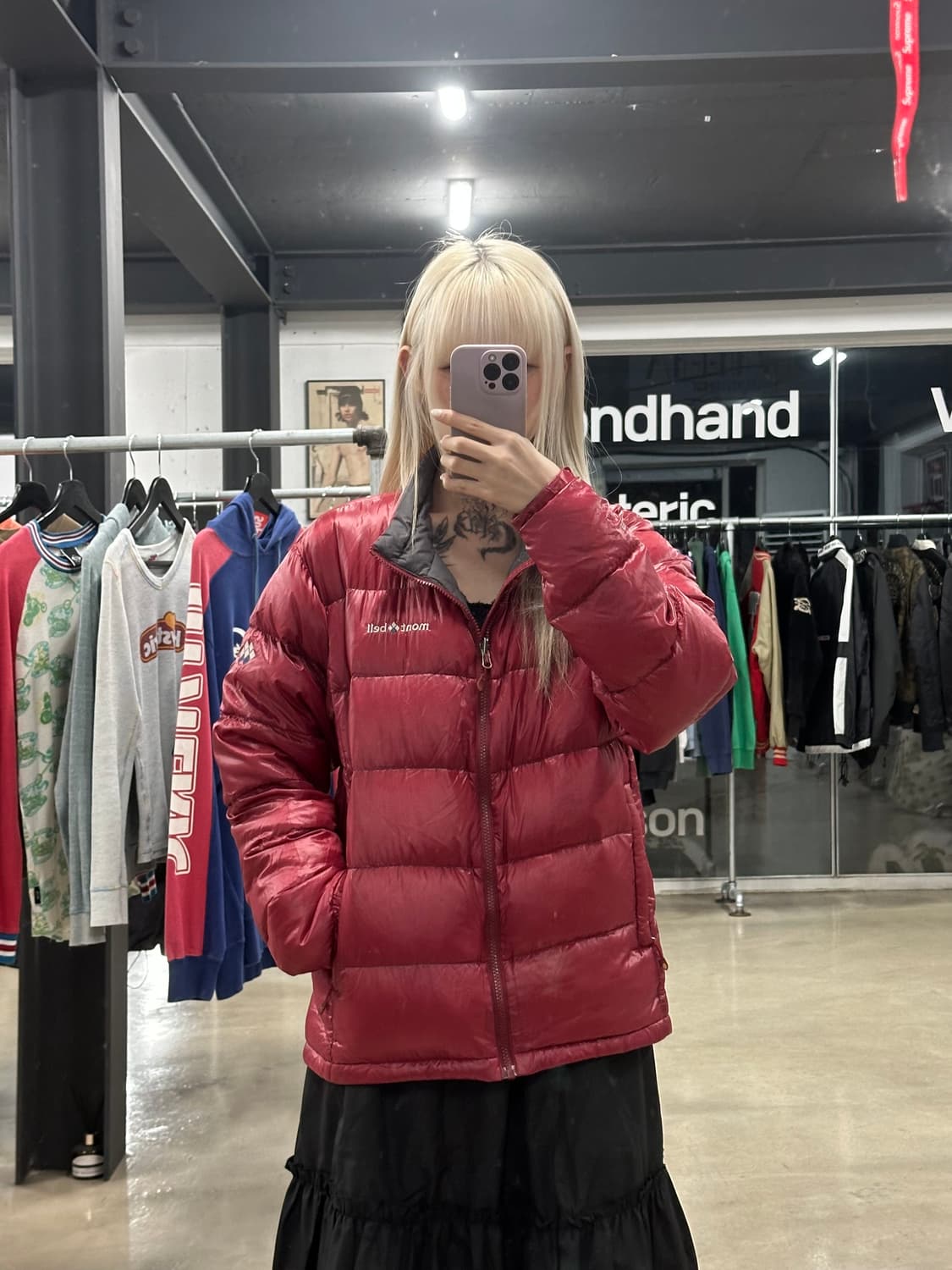 몽벨 다운 패딩 자켓  상품이미지3